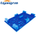 푸른 플라스틱 에팔 유럽 팔레트 HDPE 팔레트 사로 단일의 표면