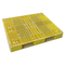 래킹 시스템을 위한 그리드 상부 노랑색 플라스틱제 팰릿 유럽 HDPE 플라스틱제 팰릿