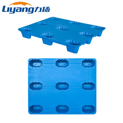HDPE 9 피트 네스테이블 플라스틱제 팰릿 4 방식 엔트리 플라스틱제 팰릿