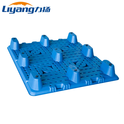 HDPE 일 측면 9 피트 적층화 저장소 수송 플라스틱제 팰릿