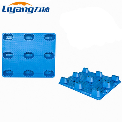 HDPE 일 측면 9 피트 적층화 저장소 수송 플라스틱제 팰릿