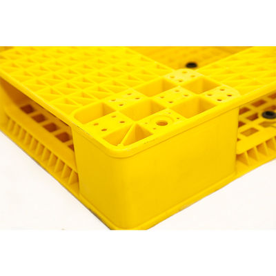산업적 푸른 적녹 HDPE 유럽 과중한 업무 플라스틱제 팰릿 쌓아 올릴 수 있는 1200X1000