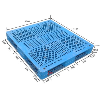 거꾸로 할 수 있는 큰 HDPE 사로 엔트리 양측 사이드 유럽 플라스틱제 팰릿 스태커블