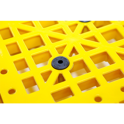 산업적 푸른 적녹 HDPE 유럽 과중한 업무 플라스틱제 팰릿 쌓아 올릴 수 있는 1200X1000