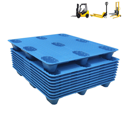 HDPE 일 측면 9 피트 적층화 저장소 수송 플라스틱제 팰릿